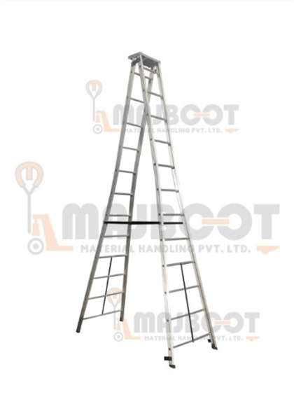 Aluminium Round Step Trestle Ladder Manufacturers